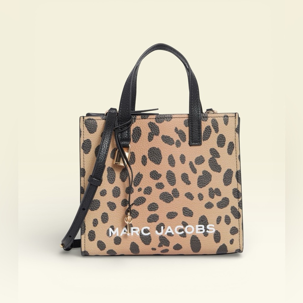 🐆 Marc Jacobs Animal Print Small Satchel | Leather | NWT | $350 MSRP